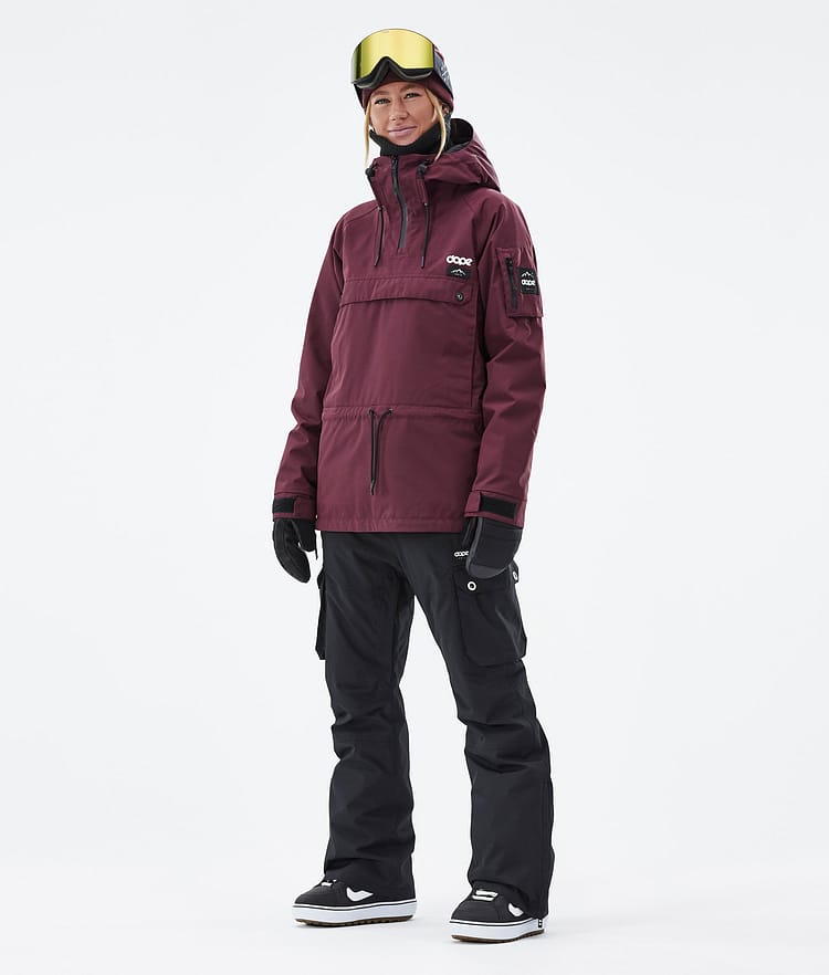 Dope Annok W Snowboardjacke Damen Don Burgundy, Bild 3 von 9