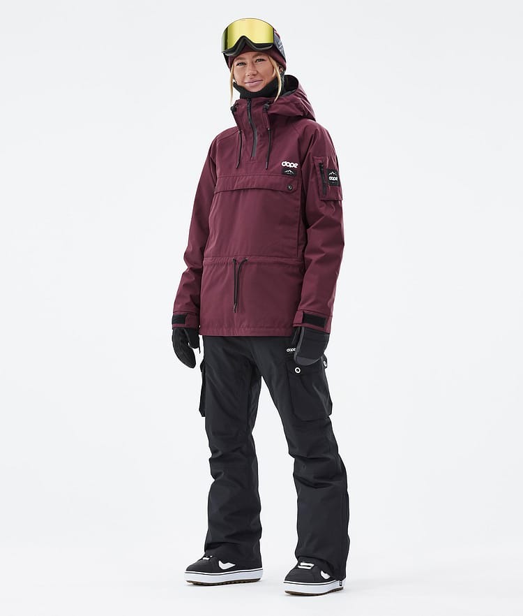 Dope Annok W Snowboardjacke Damen Don Burgundy