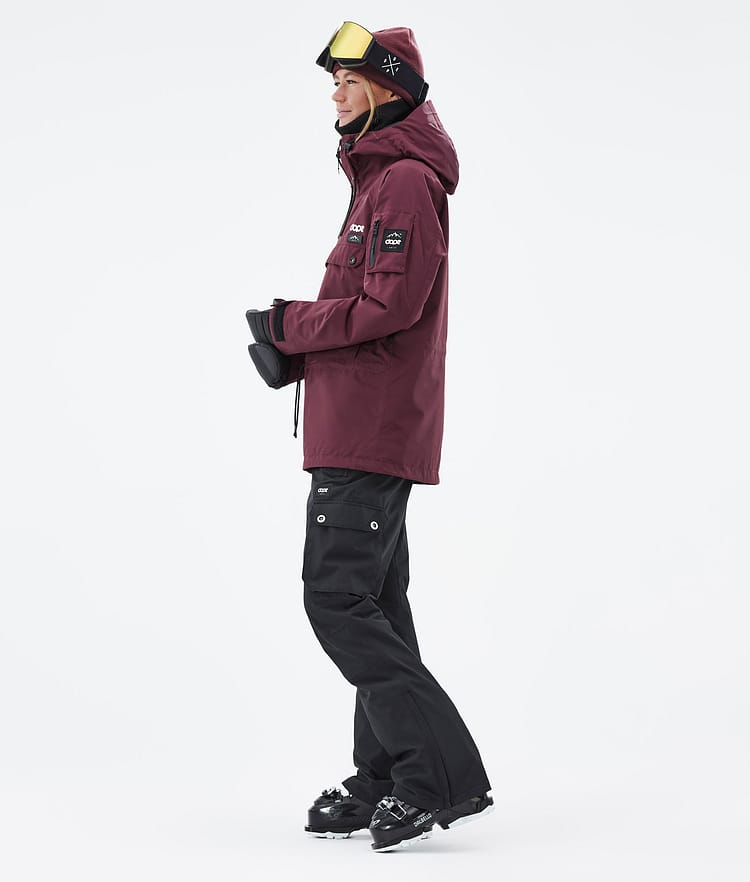 Dope Annok W Skijacke Damen Don Burgundy, Bild 4 von 9