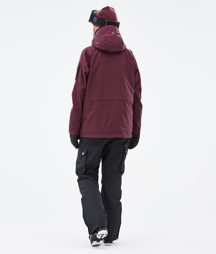Dope Annok W Skijacke Damen Don Burgundy, Bild 5 von 9