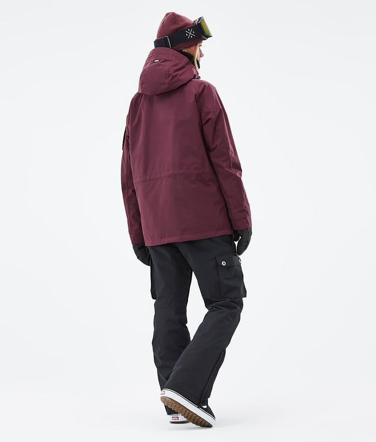 Dope Annok W Snowboardjacke Damen Don Burgundy, Bild 5 von 9