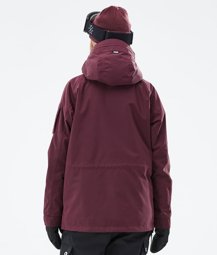 Dope Annok W Snowboardjacke Damen Don Burgundy