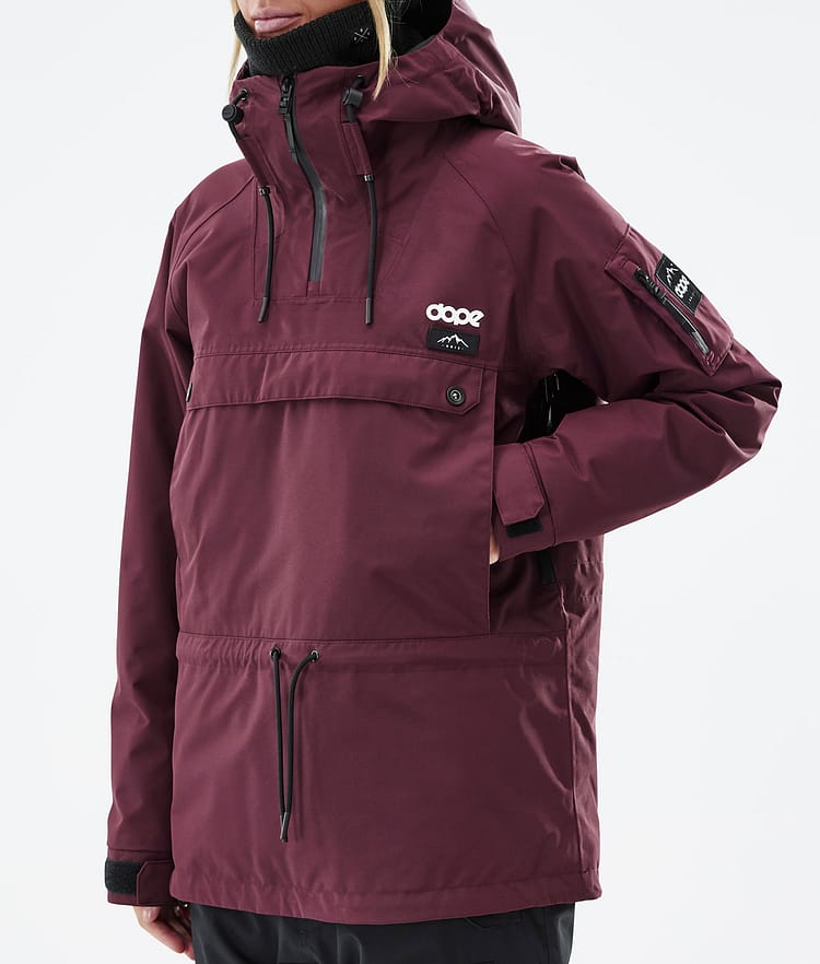 Dope Annok W Skijacke Damen Don Burgundy, Bild 8 von 9