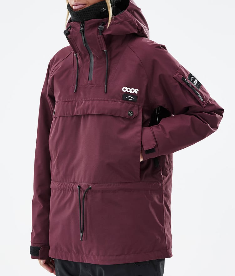 Dope Annok W Skijacke Damen Don Burgundy