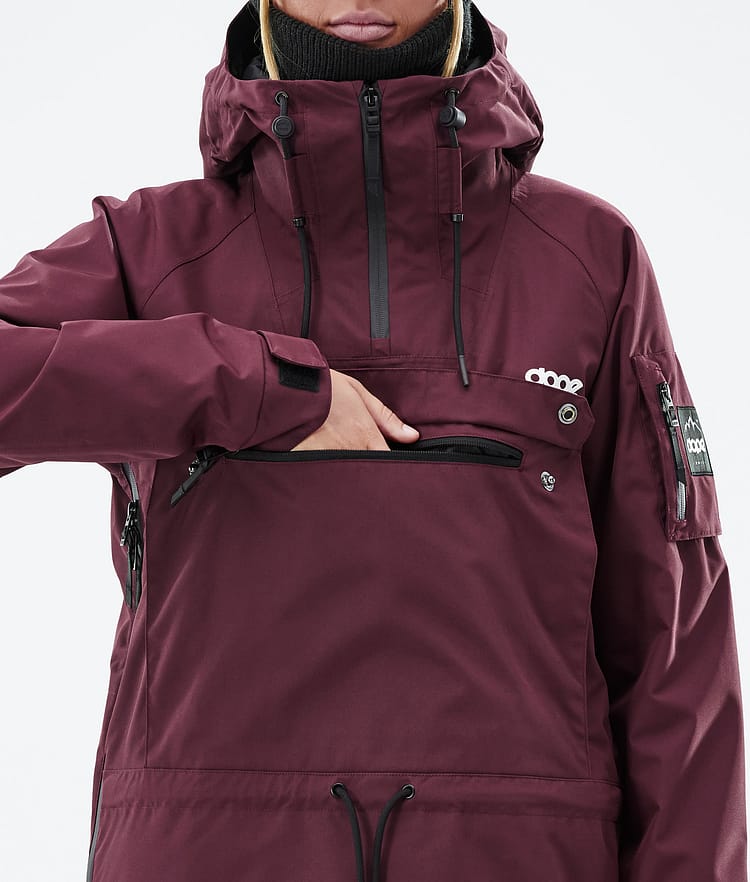 Dope Annok W Skijacke Damen Don Burgundy