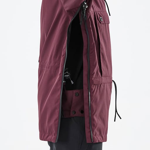 Seitlicher Reißverschluss mit innenliegender Schutzleiste Hauptdetailproduktbild,