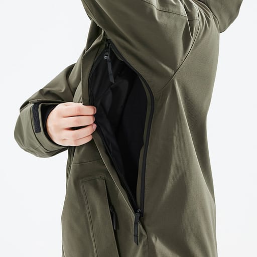 Unterarmbelüftung mit Reißverschluss Hauptdetailproduktbild,