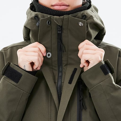 Frontreißverschluss mit doppelter Schutzleiste Hauptdetailproduktbild,