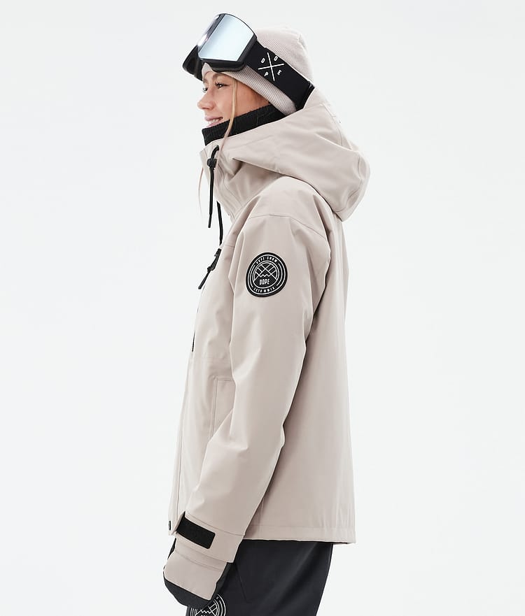 Dope Blizzard W Full Zip 24 Snowboardjacke Damen Sand, Bild 6 von 10