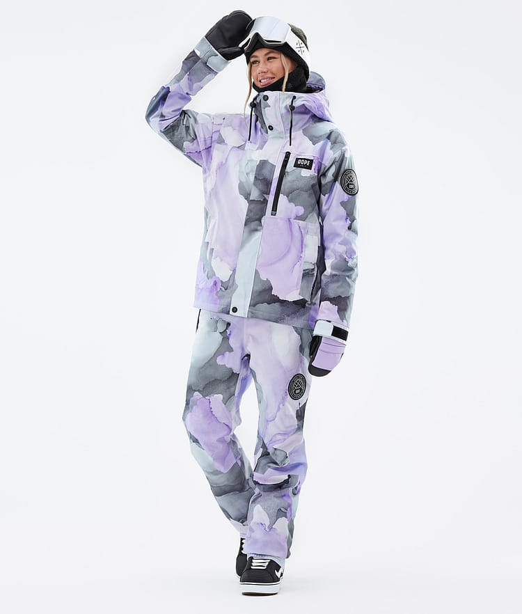 Dope Blizzard W Full Zip Snowboardjacke Damen Blot Violet Renewed, Bild 3 von 10