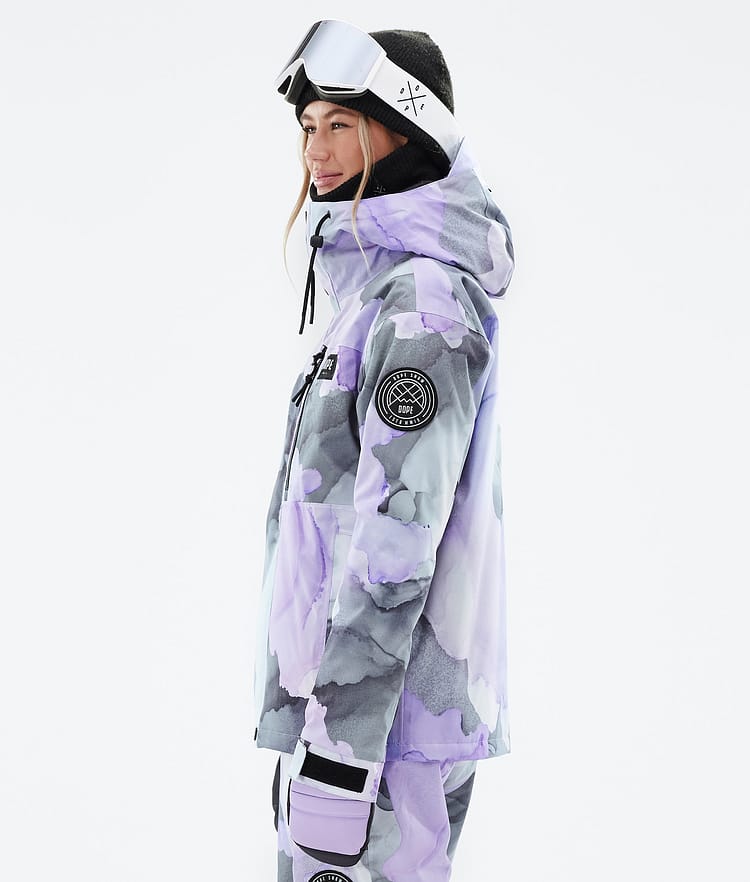 Dope Blizzard W Full Zip Skijacke Damen Blot Violet