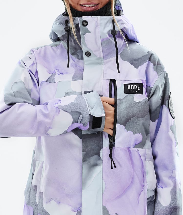 Dope Blizzard W Full Zip Skijacke Damen Blot Violet