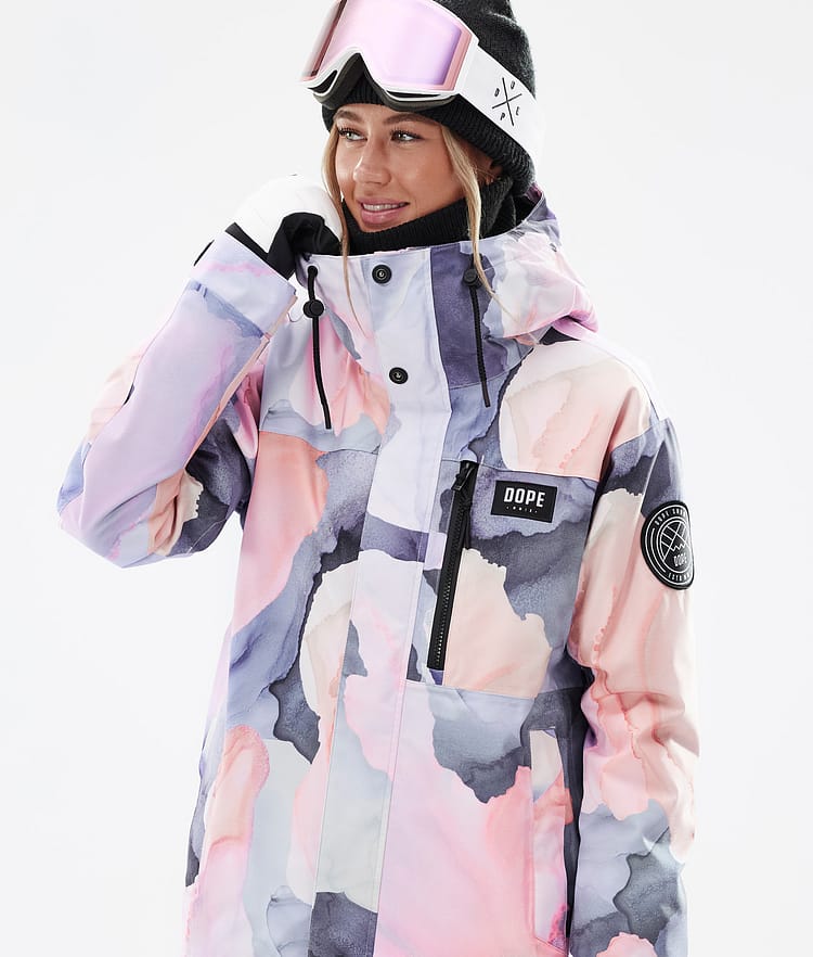 Dope Blizzard W Full Zip Snowboardjacke Damen Blot Peach