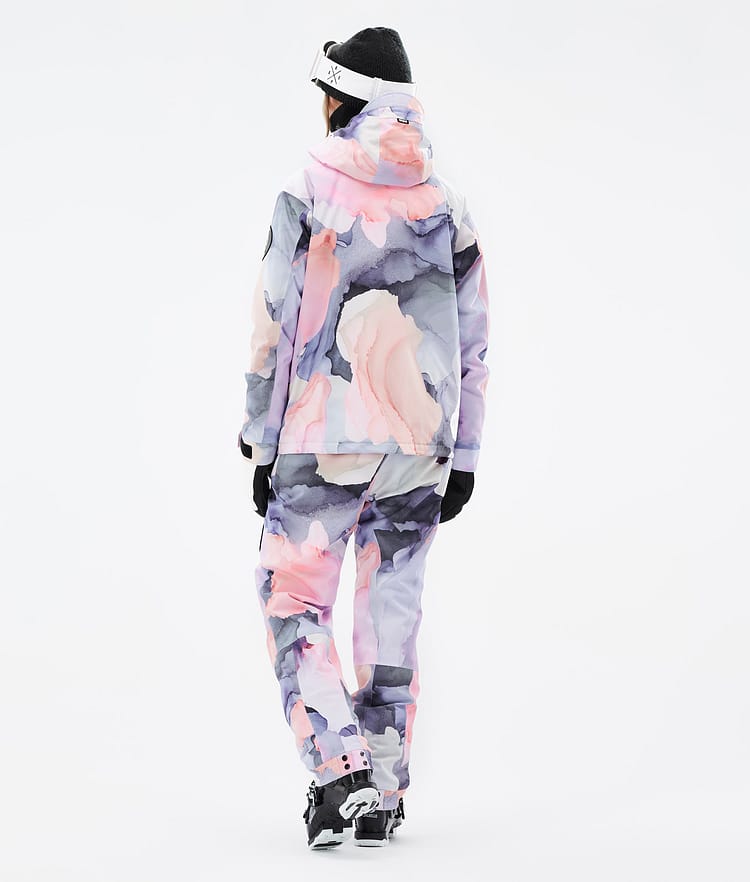 Dope Blizzard W Full Zip Skijacke Damen Blot Peach