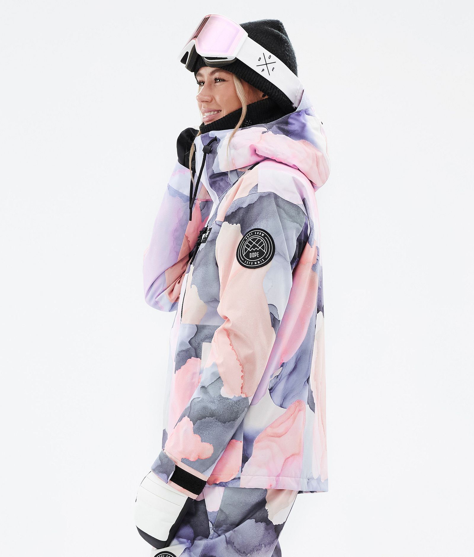 Dope Blizzard W Full Zip Snowboardjacke Damen Blot Peach Renewed, Bild 6 von 10