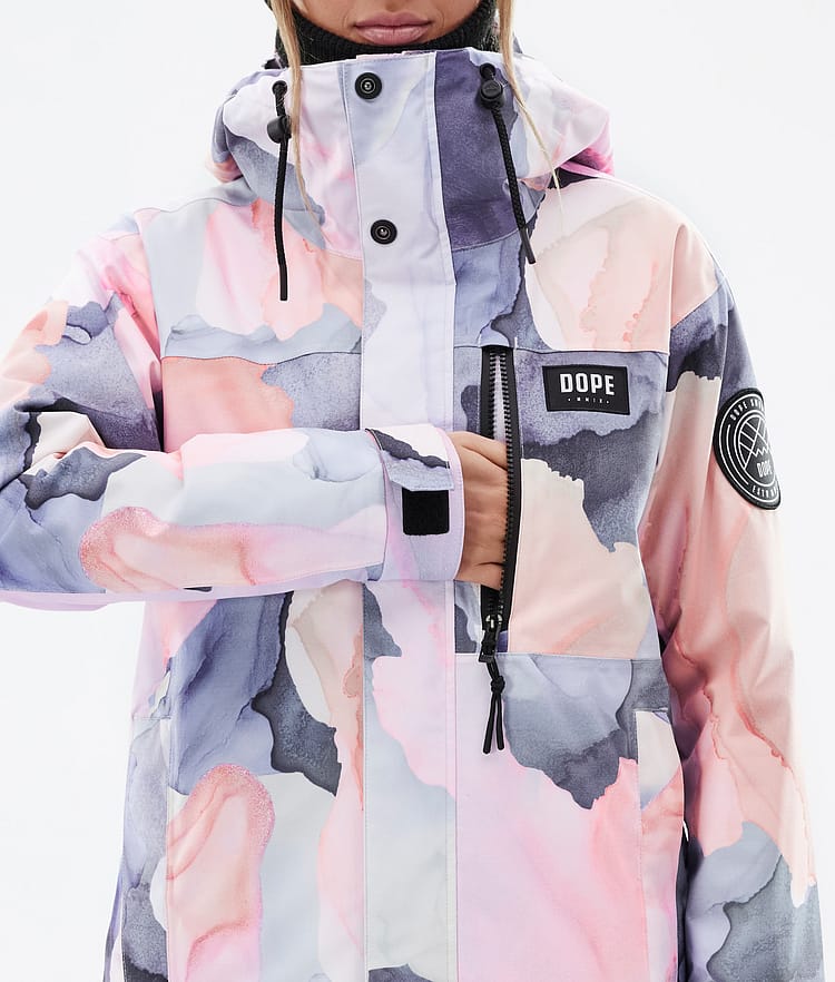 Dope Blizzard W Full Zip Snowboardjacke Damen Blot Peach