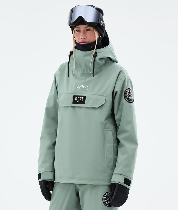 Dope Blizzard W Skijacke Damen Faded Green, Bild 1 von 8