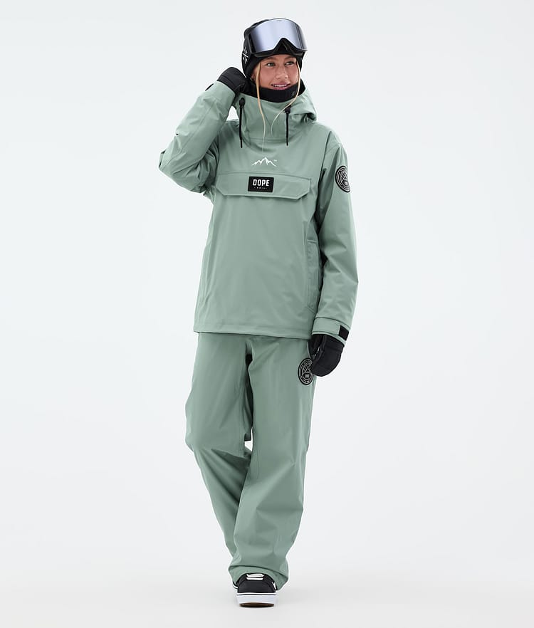 Dope Blizzard W Snowboardjacke Damen Faded Green, Bild 3 von 9