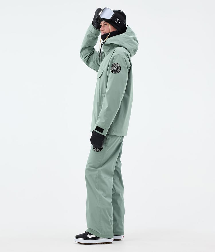 Dope Blizzard W Snowboardjacke Damen Faded Green, Bild 4 von 9