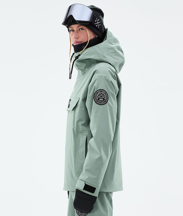 Dope Blizzard W Snowboardjacke Damen Faded Green, Bild 5 von 8
