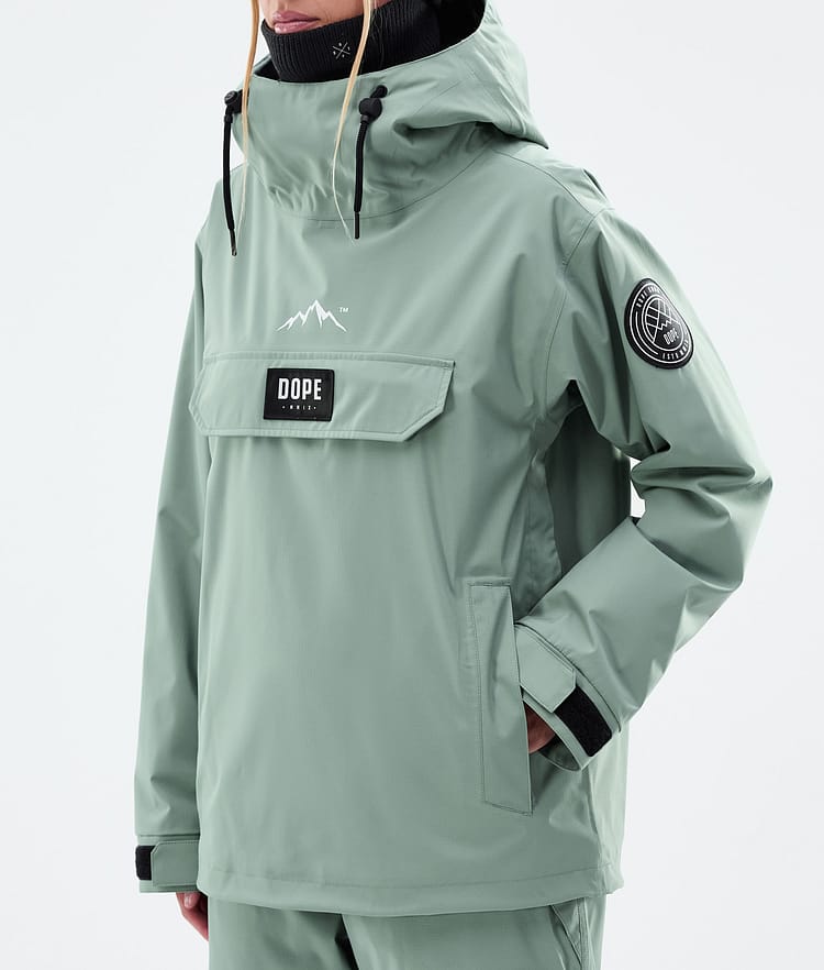 Dope Blizzard W Snowboardjacke Damen Faded Green, Bild 8 von 9