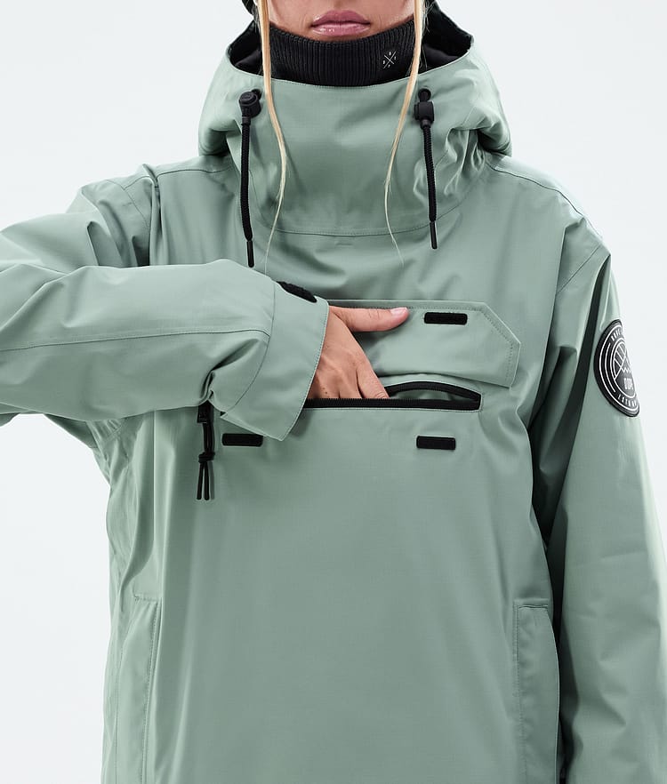Dope Blizzard W Skijacke Damen Faded Green, Bild 8 von 8