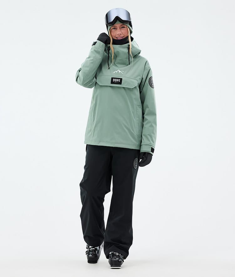 Dope Blizzard W Skijacke Damen Faded Green, Bild 2 von 8