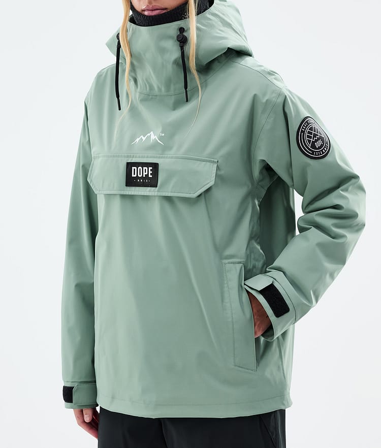 Dope Blizzard W Snowboardjacke Damen Faded Green, Bild 7 von 8