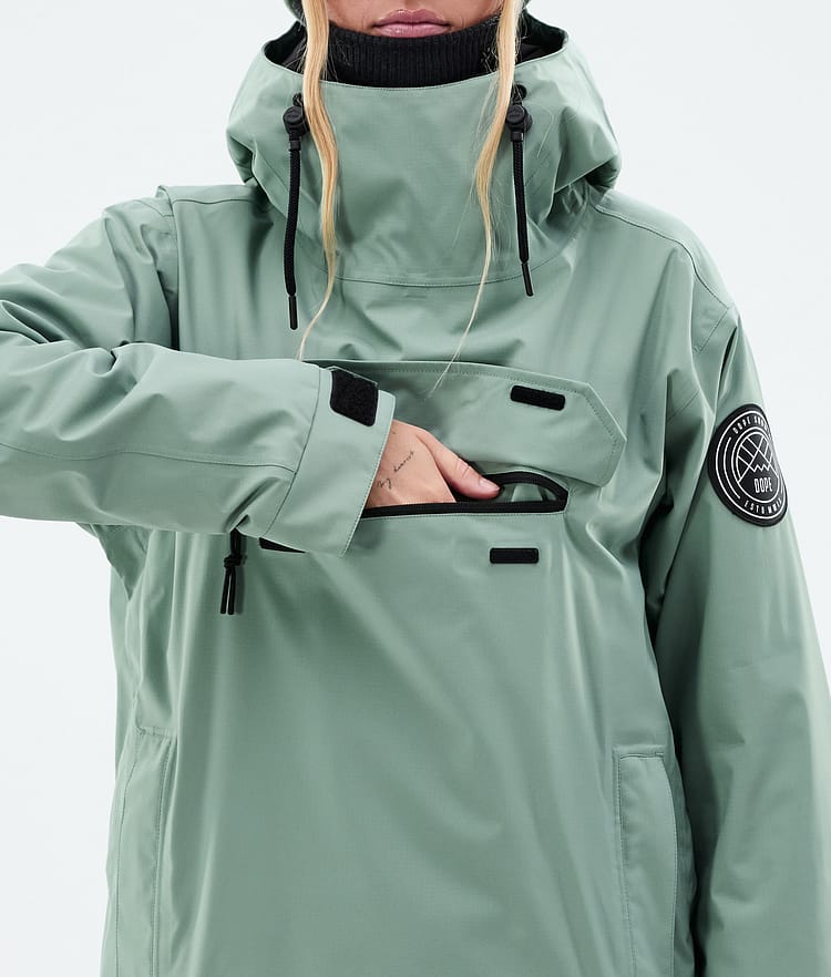 Dope Blizzard W Snowboardjacke Damen Faded Green, Bild 8 von 8