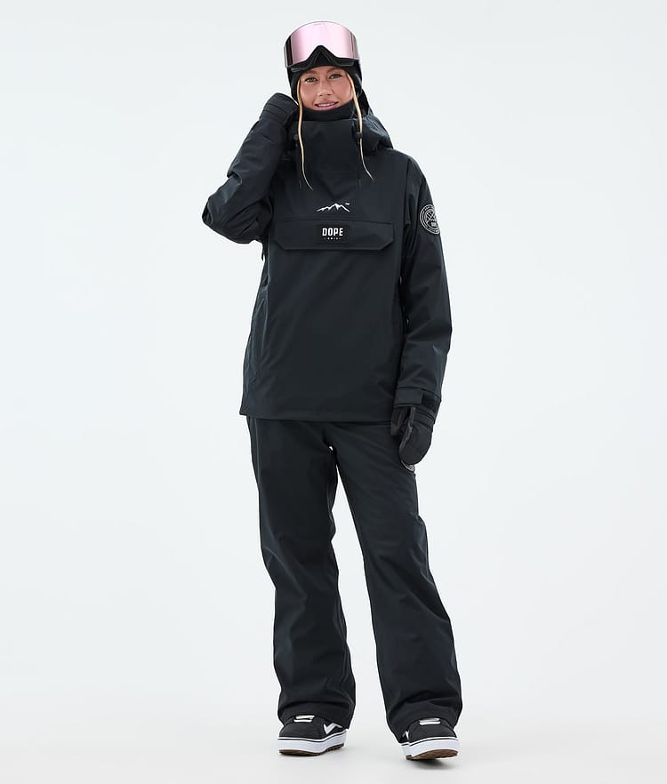 Dope Blizzard W Snowboardjacke Damen Black Renewed, Bild 3 von 9