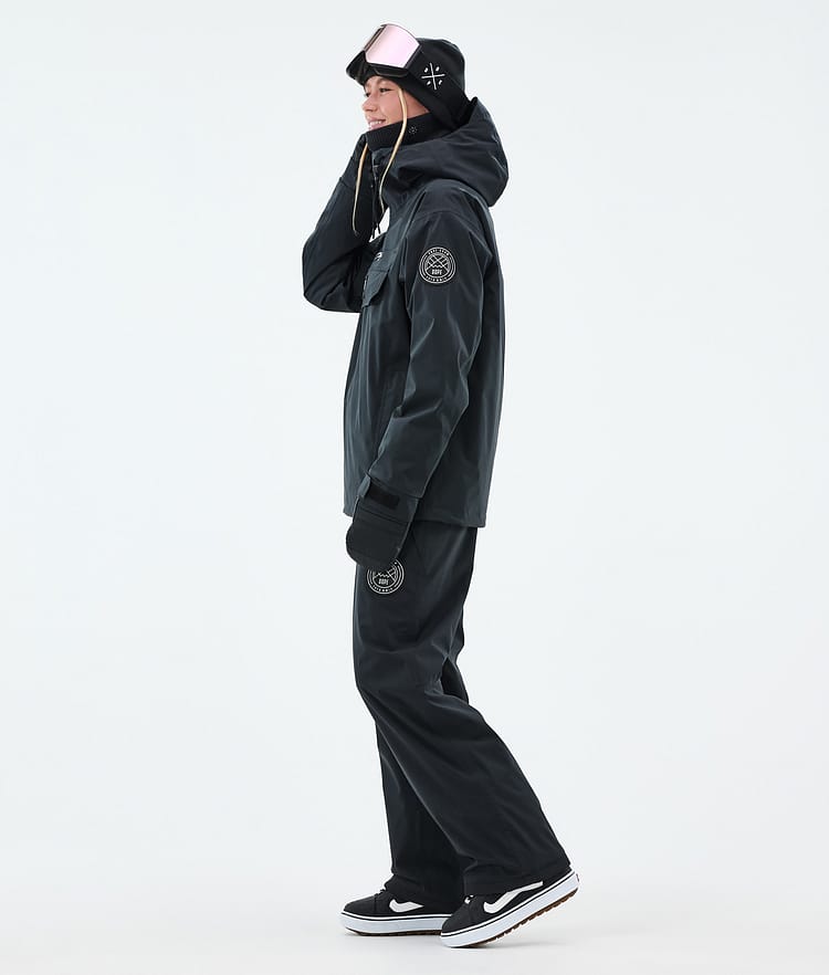 Dope Blizzard W Snowboardjacke Damen Black Renewed, Bild 4 von 9