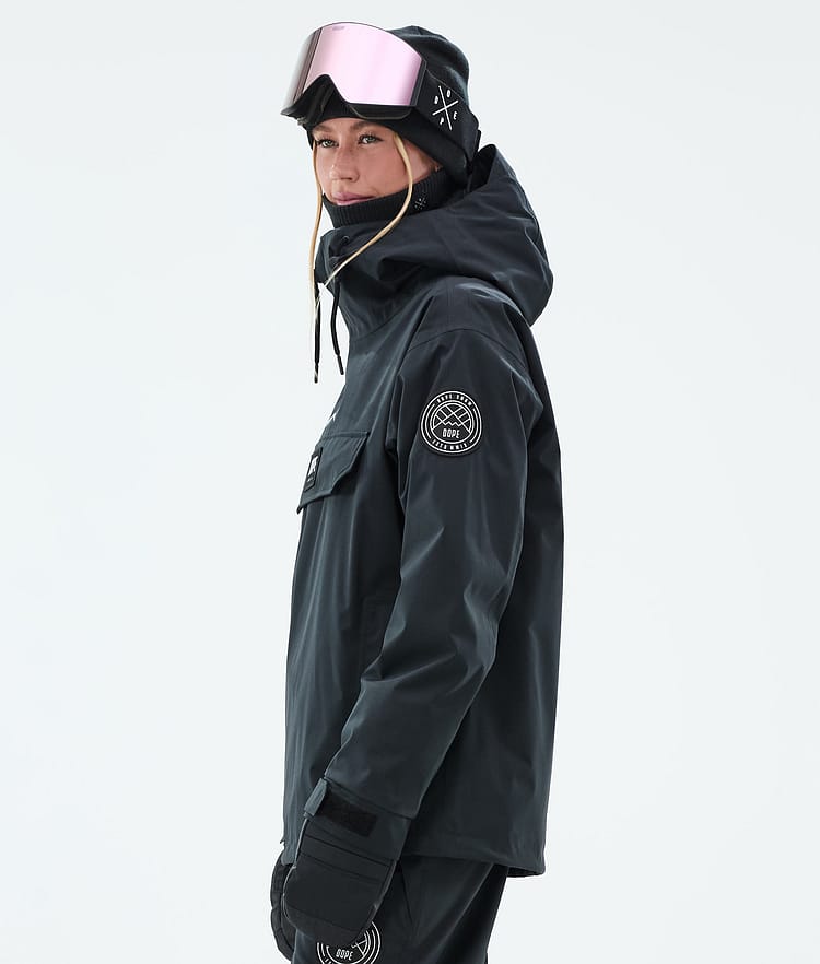 Dope Blizzard W Snowboardjacke Damen Black Renewed, Bild 6 von 9