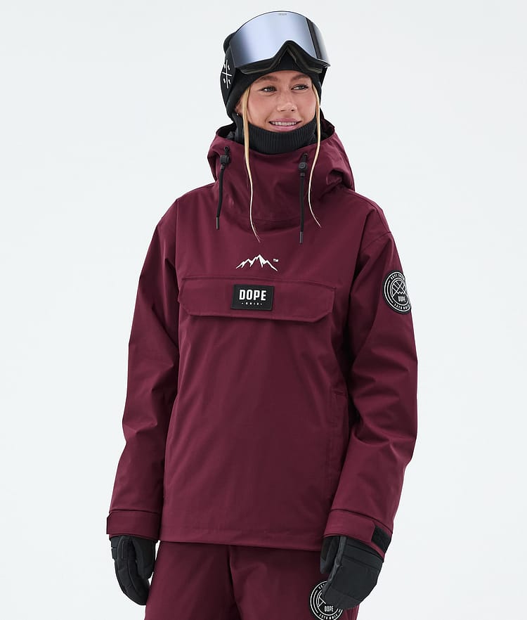 Dope Blizzard W Skijacke Damen Burgundy, Bild 1 von 8