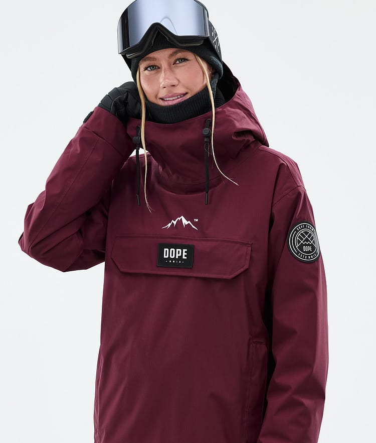 Dope Blizzard W Snowboardjacke Damen Burgundy, Bild 2 von 9
