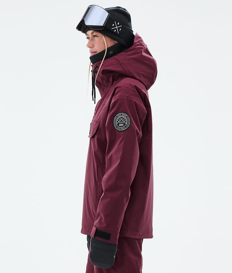 Dope Blizzard W Snowboardjacke Damen Burgundy, Bild 6 von 9