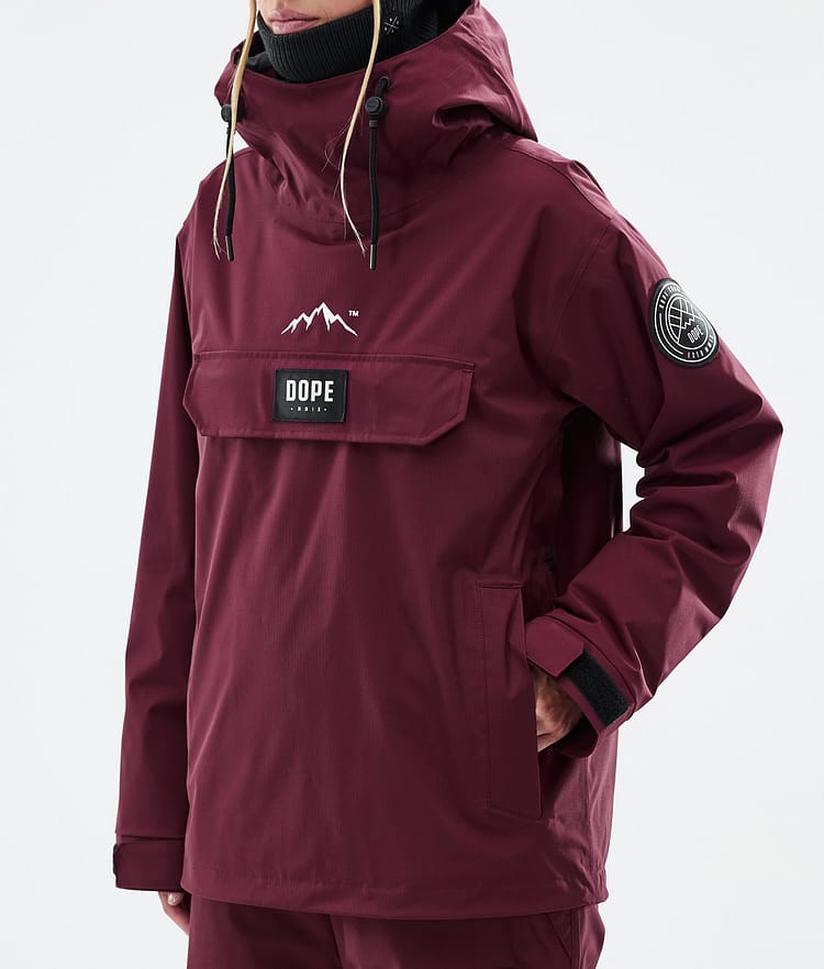Dope Blizzard W Snowboardjacke Damen Burgundy, Bild 8 von 9
