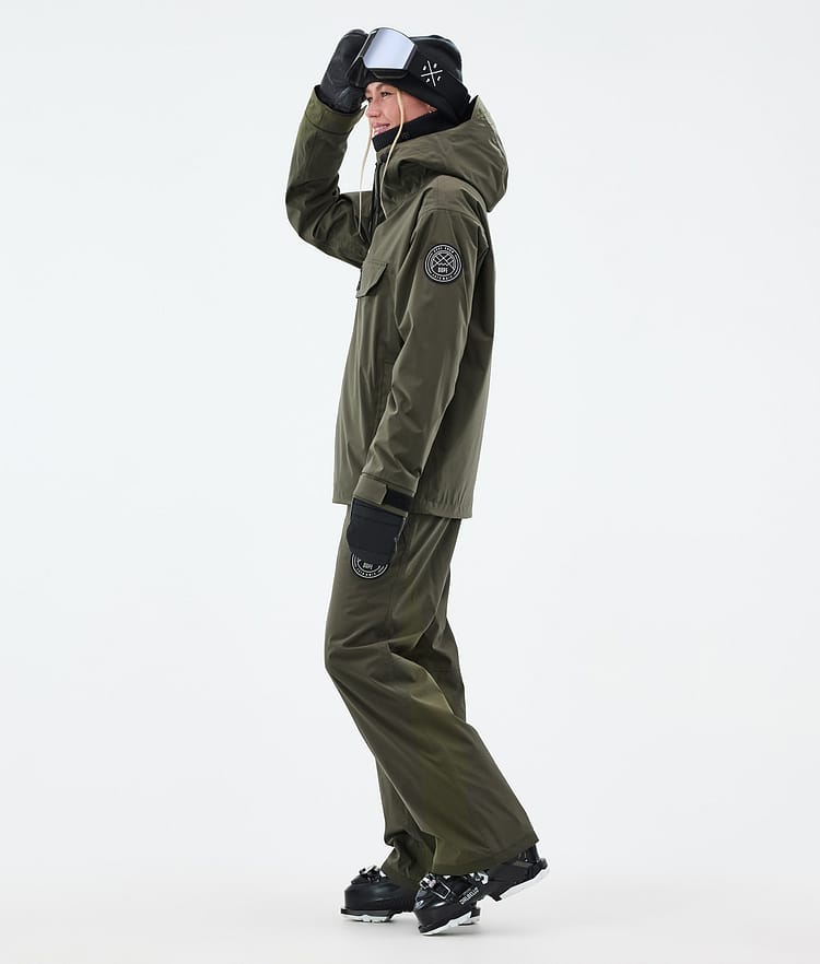 Dope Blizzard W Skijacke Damen Olive Green, Bild 3 von 8