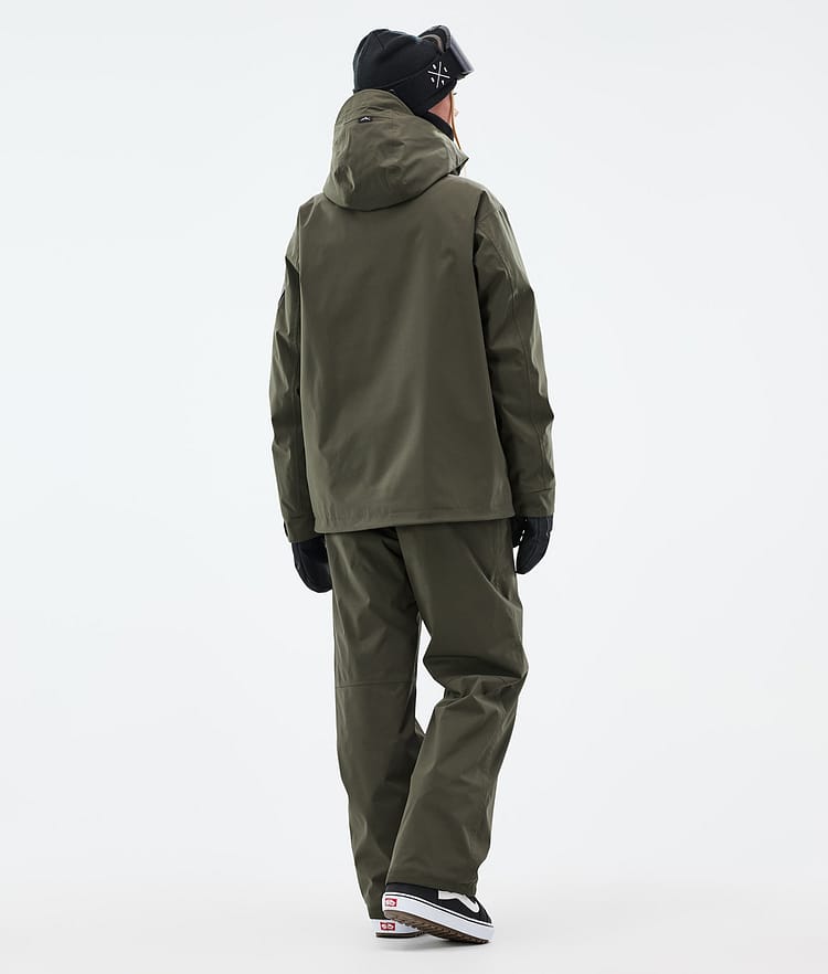 Dope Blizzard W Snowboardjacke Damen Olive Green, Bild 5 von 9