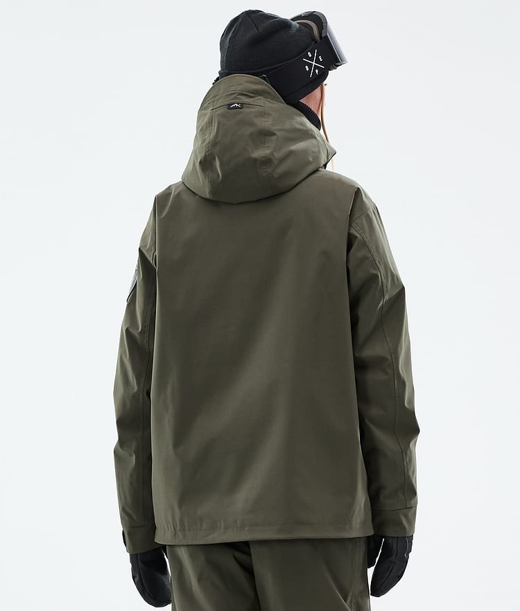 Dope Blizzard W Snowboardjacke Damen Olive Green, Bild 7 von 9
