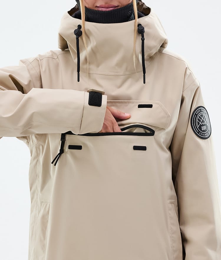 Dope Blizzard W Skijacke Damen Sand, Bild 8 von 8