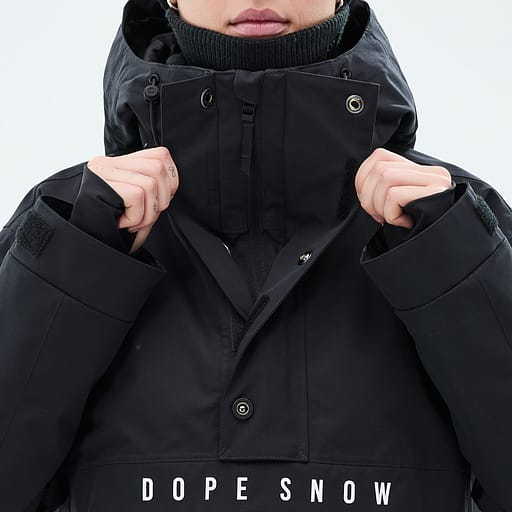 Halber Reißverschluss mit doppelter Schutzleiste Hauptdetailproduktbild,