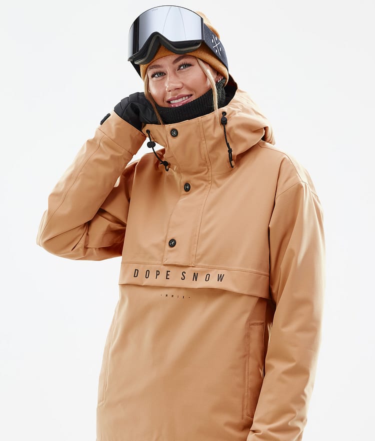 Dope Legacy W Skijacke Damen Khaki Yellow