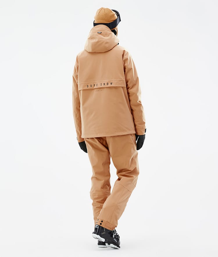 Dope Legacy W Skijacke Damen Khaki Yellow