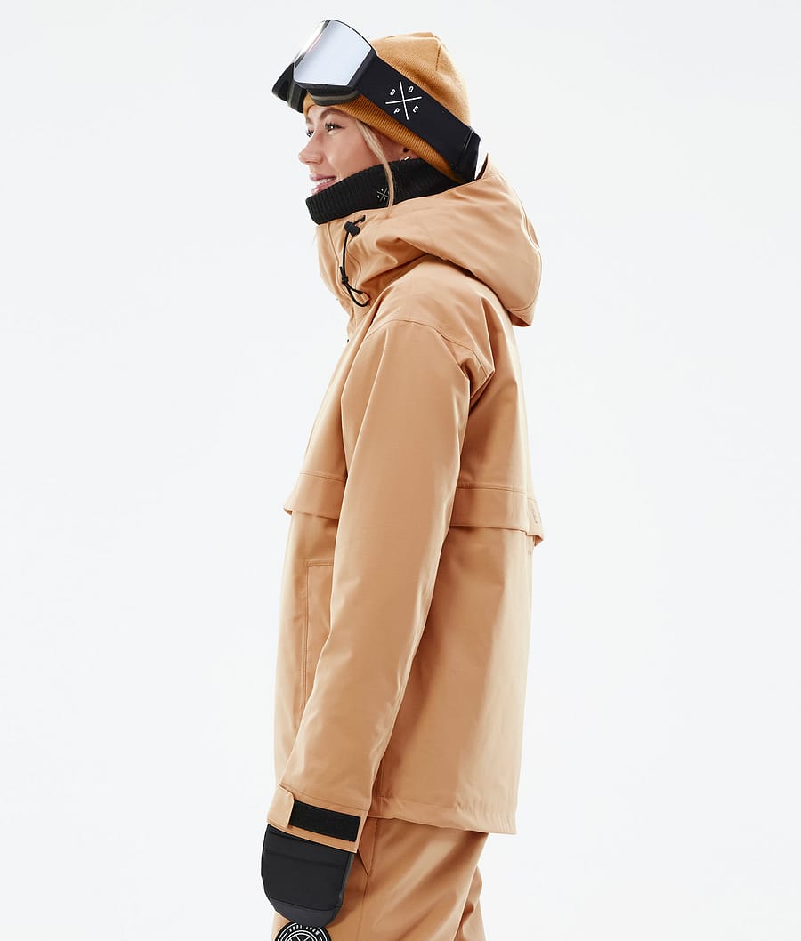Dope Legacy W Snowboardjacke Damen Khaki Yellow Gelb Ridestore.de
