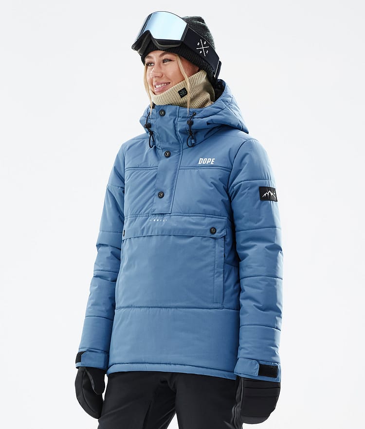 Dope Puffer W Skijacke Damen Blue Steel