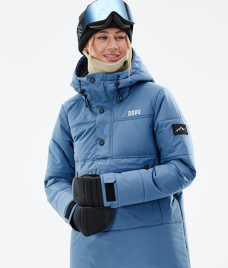 Dope Puffer W Snowboardjacke Damen Blue Steel