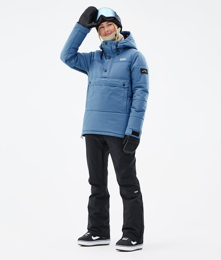 Dope Puffer W 2023 Snowboardjacke Damen Blue Steel, Bild 3 von 9