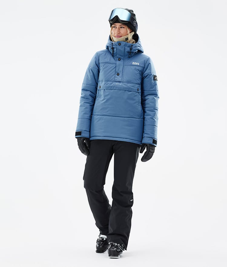 Dope Puffer W Skijacke Damen Blue Steel