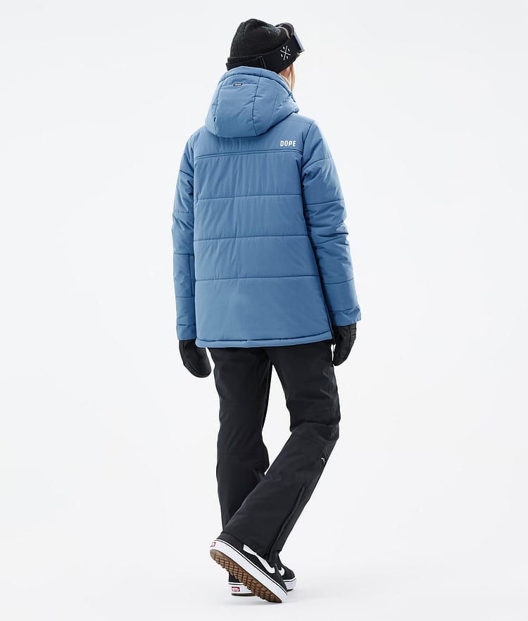 Dope Puffer W Snowboardjacke Damen Blue Steel