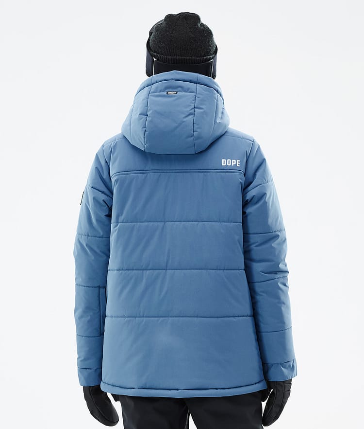 Dope Puffer W Snowboardjacke Damen Blue Steel